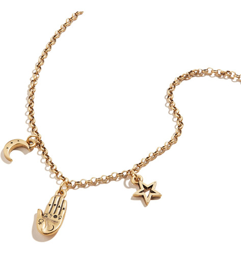 Collar Ajustable Alex And Ani Good Fortune Para Mujer, De En