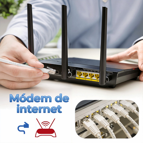 Cable De Red 5 Metros Cat 6 Utp Rj45 Ethernet Ele-gate