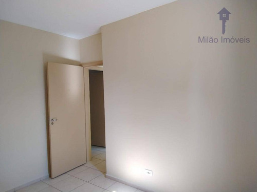 Apartamento Com 2 Dormitórios À Venda, 48 M² Por R$ 171.000 - Condominio Spazio Saragoza - Jardim Vera Cruz - Sorocaba/sp - Ap0377