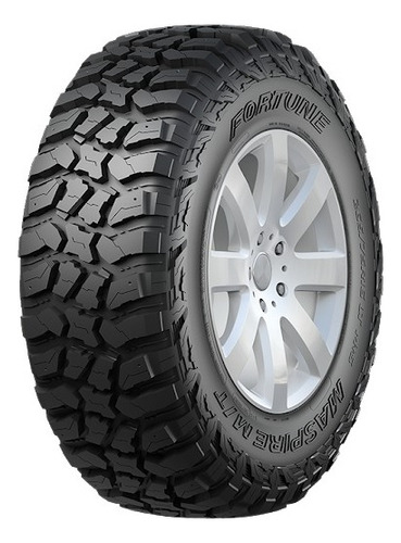 Llanta 265/70 R16 Fortune Maspire M/t Lt Q121/118 Índice De Velocidad Q