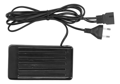 Pedal De Máquina De Coser Prevent Slip, 3 Puertos, Negro