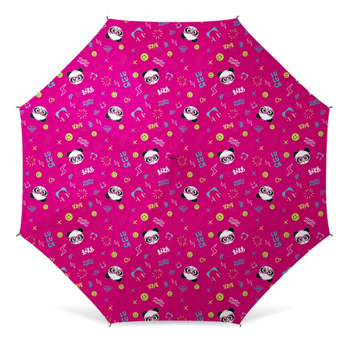 Guarda Chuva Mini Metal Dobrável Luluca - Semax Cor Rosa