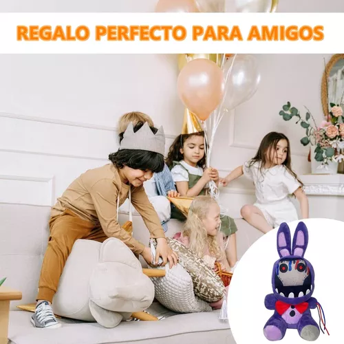  ULTHOOL FNAF - Juguetes de peluche de conejo morado