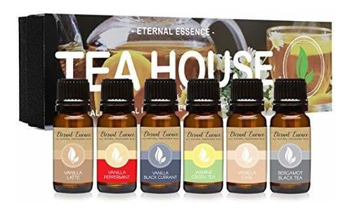 Aromaterapia Aceites - Tea House - Gift Set Of 6 All Natural