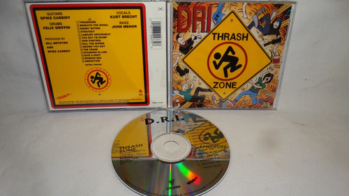 D. R. I. - Thrash Zone (enigma Metal Blade Records '1989 Mat