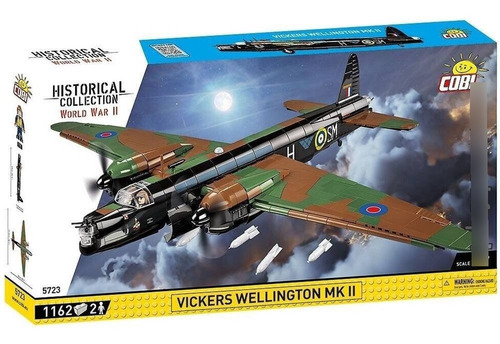 Avião Bombardeiro Britânico Vickers Wellington Mk.ii - Cobi