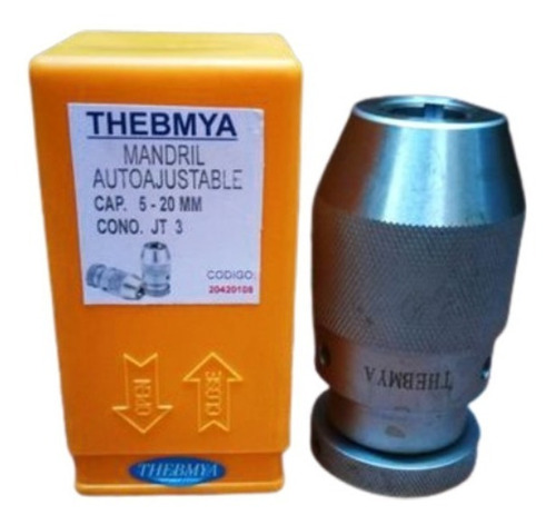 Mandril Autoajustable De 5 A 20 Mm Cono Jacobs 3 Thebmya