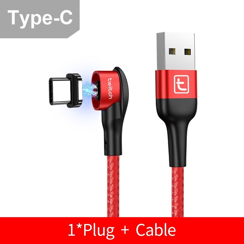 Cable Tipo C Micro Usb iPhone Carga Rápida 3.0 A De 2 Mts