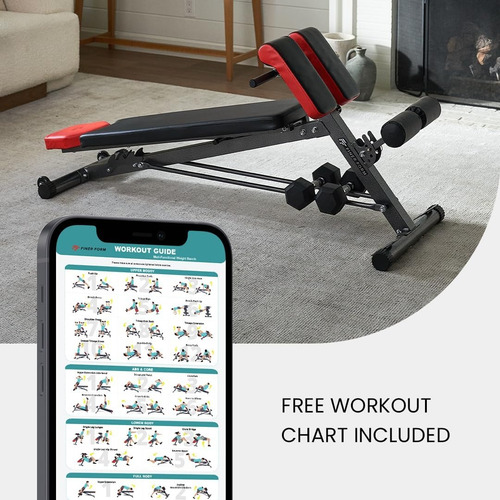 Banco Ajustable Multifuncional Para Entrenamiento Completo