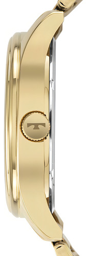 Relógio Technos Masculino Classic Steel 2115mzr/1p Cor da correia Dourado Cor do bisel Dourado Cor do fundo Preto
