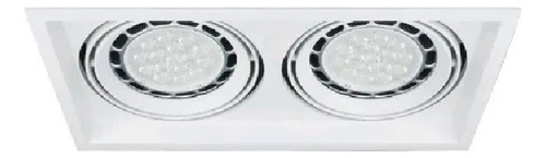 Aplique Osram Ledvance Ar111 2 Lamp + 2 Foco 11w Dimerizable