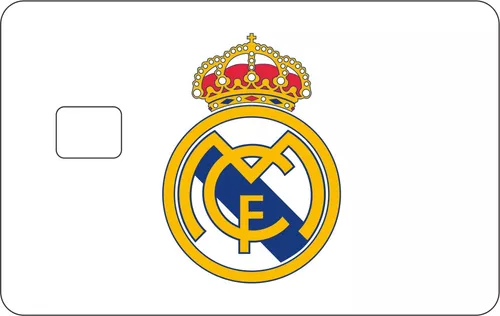 Carátula Skin Cover Sticker Tarjeta Crazy Cards Real Madrid