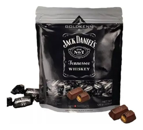 Chocolate Jack Daniels No7 - Bolsa Bombones - Relleno Whisky