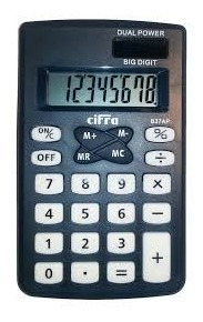 Calculadora Cifra B-37-ap. 8 Digitos. Oferta !!!