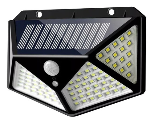 Luz Panel Solar 100 Led Con Sensor De Movimientos