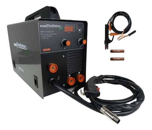 Soldadora Inv Combinada Gladiator Pro Imet7200/220 Ferreplus