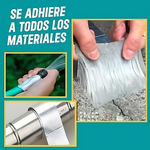Cinta Impermeable De Goma De Butilo De Alto Polímero 5mx5cm