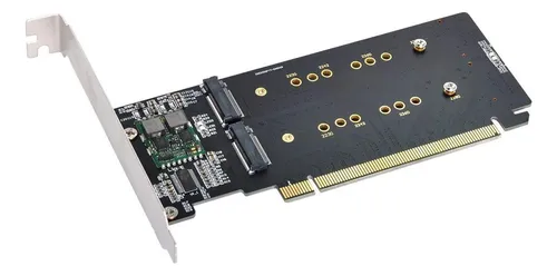 Cablecc 4x Nvme M2 Ahci To Pcie Express 30 Gen3 X16 Card