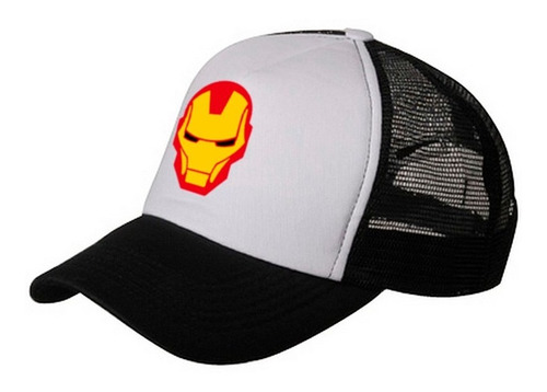 Gorra Iron Man Camionera Avengers Trucker Ajustable