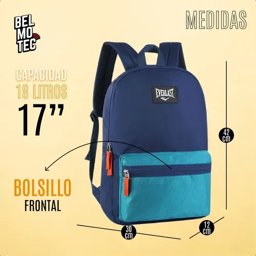 Medidas de mochilas en pulgadas hot sale