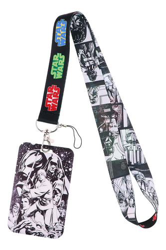 Lanyard Cinta Portacredencial Star Wars - Luke Skywalker