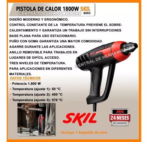 Pistola De Calor Skil 1800w (8003)