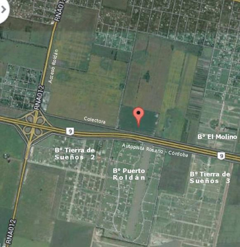 Excepcional Parcela De Campo De 16 Has. Ubicada Sobre Autopista Rosario - Córdoba ( A La Altura De Roldán) - Pcia De Santa Fe