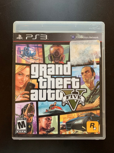 Jogo Gta 5 Ps3 - Grand Theft Auto V - Gta V