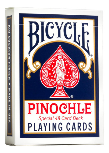 Naipes De Bicicleta Pinochle, Índice Estándar, 1 Baraja