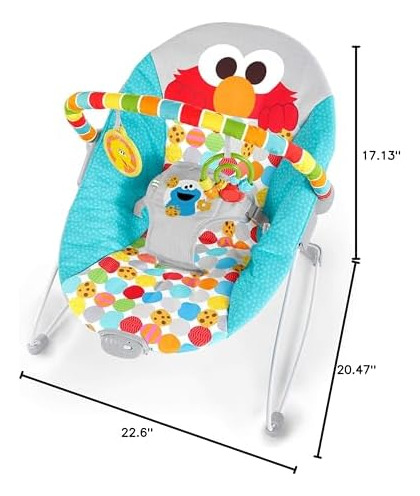Bright Starts Sesame Street Baby Bouncer Vibrations Vibratio