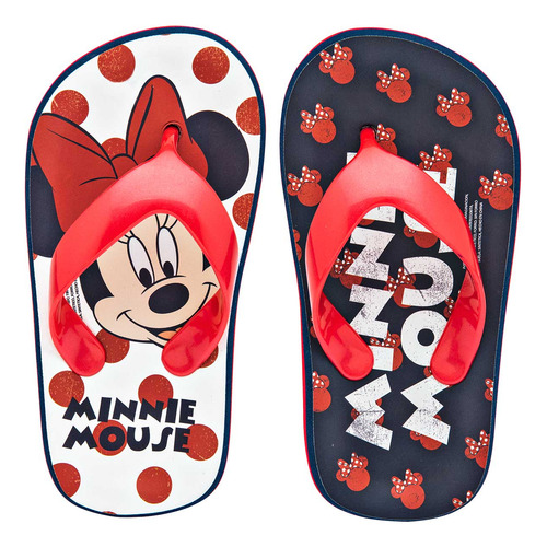 Sandalias Niña Tenis Con Imaginación Minnie Rojo 117-557