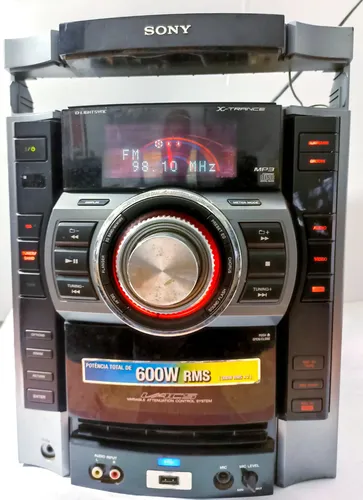 Tampa Do K7 Som Sony Hcd-gtx787 / Original | MercadoLivre