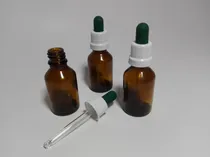 Comprar Frasco De Vidrio 30ml Gotero Pipeta Tapa Blanca(pack Por 10)