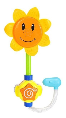 Imagen 2 de 5 de Juguete Para Baño Infantil - Flor Lluvia