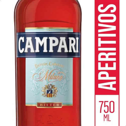 Aperitivo Campari Bitter Botella - Mejor Precio