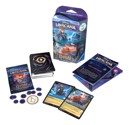 Ravensburger Disney Lorcana Tcg: Ursula Return & Steel Deck