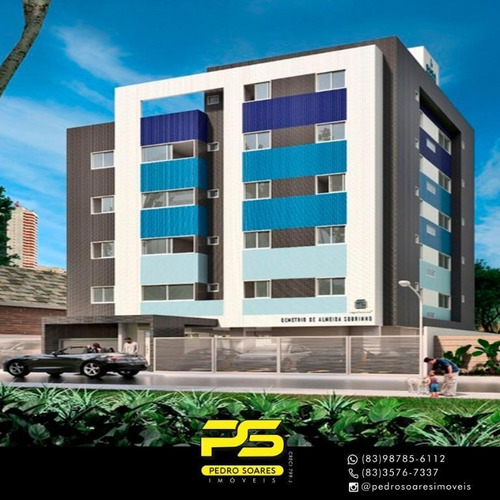 Apartamento Com 2 Dormitórios À Venda, 50 M² Por R$ 139.900,00 - João Paulo Ii - João Pessoa/pb - Ap3046