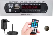 Comprar Leitor Pendrive Mp3 Usb Bluetooth Fm Pu002F Som E Amplificadores