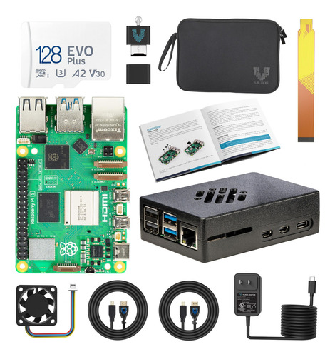 Kit De Inicio Vilros Raspberry Pi 5 - 128gb - 8gb Ram