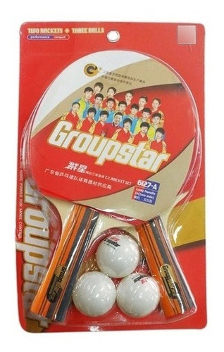 Kit De Raquetas Ping Pong Grupo Star