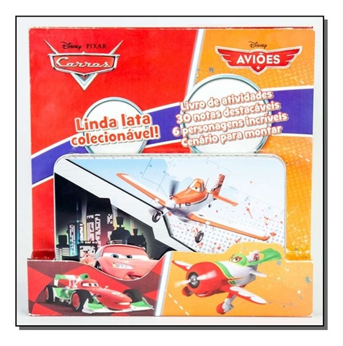 Libro Disney Latinha Pop Up Carros E Avioes De Disney Dcl