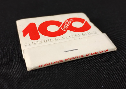 Coca Cola Promocionales Cerillos Centennial Celebration 1976 (Usado)