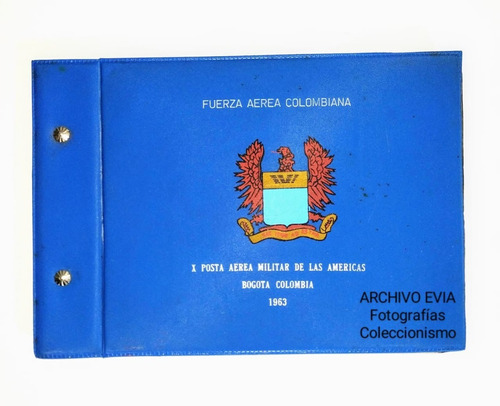 Coleccion Album Fotografias Original Fuerza Aerea 1963 Posta