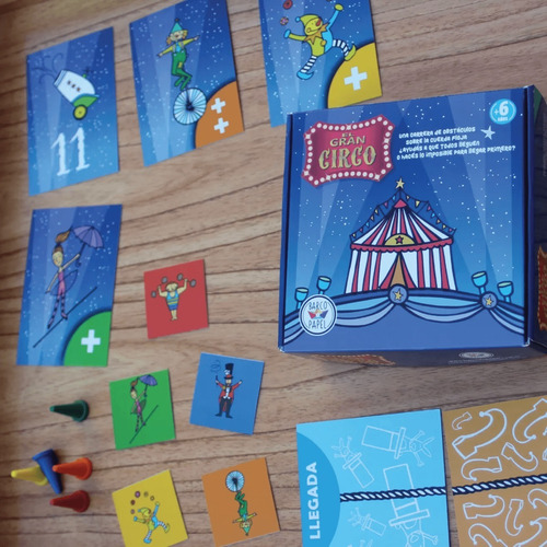 Imagen 3 de 4 de El Gran Circo - Juego Para Niños Montessori - Lakalumba