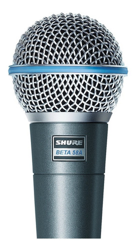 Microfono Shure Beta 58a Para Voces Super Cardioide 