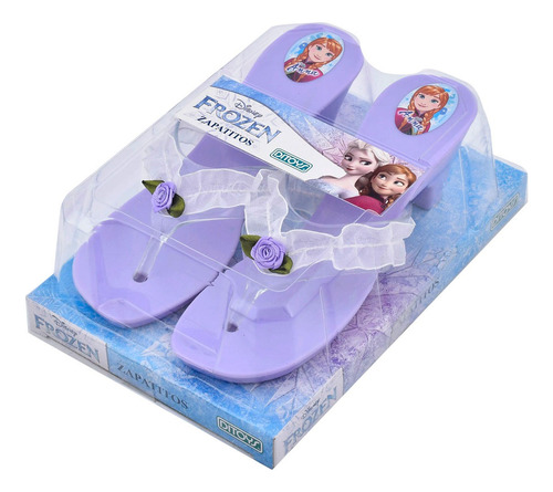 Zapatos Elsa O Anna Taquitos Princesas Diseño Frozen Orig Ed