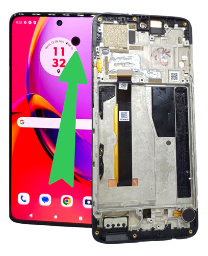 Display Original Oled Detalle2 Motorola Moto G84 5g Negro (Reacondicionado)