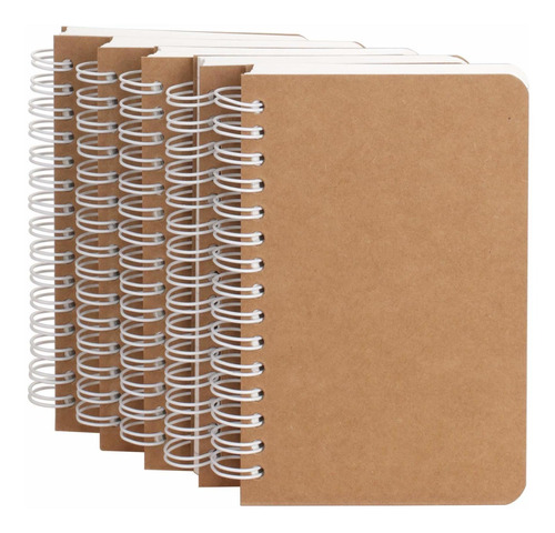 Cuaderno En Espiral, Paquete De 5 Cuadernos Estticos, Bloc D