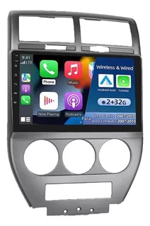 Gps Carplay Autoestéreo 2+32 G Para Jeep Compass 2007-2010