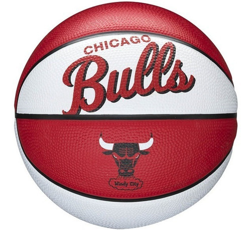 NBA Mini #3 Retro Teams Bulls Wilson Ball